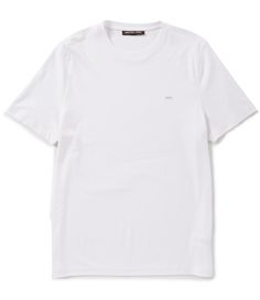 From Michael Kors&#x2C; this tee features:short sleevescrew necksolid toneMK logo at left chestcottonmachine wash/tumble dryImported. Michael Kors Cotton Short Sleeve Tops, Michael Kors Cotton Crew Neck T-shirt, Michael Kors Cotton Crew Neck Top, Michael Kors Casual Short Sleeve T-shirt, Casual Michael Kors Short Sleeve T-shirt, Casual Michael Kors Short Sleeve Tops, Casual Short Sleeve Michael Kors Tops, Casual Short Sleeve Tops By Michael Kors, Jeans Outfit Summer