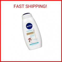 100% Genuine Free Shipping Gift Cards WELCOME TO THE SHOP NIVEA Coconut and Almond Milk Body Wash with Nourishing Serum, 20 Fl Oz Bottle Make the most of your shower with NIVEA Coconut and Almond Milk Body Wash. This NIVEA Body Wash with Nourishing Serum provides nourishing moisture for soft, smooth and healthy-looking skin. This coconut and almond milk scented body wash for dry skin includes Nourishing Serum, and is enriched with a unique blend of plant-derived oils, essential skin lipids and vitamins that all work together to care for your skin while gently cleansing. Your shower will be filled with a relaxing tropical aroma with this coconut and almond milk scented body wash. The creamy lather leaves skin amazingly soft and pampered, and can also be used as an alternative to shaving cre Nivea Body Wash, Dry Skin Body Wash, Milk Body Wash, Scented Body Wash, Tropical Fragrance, Tropical Scent, Coconut Almond, Shaving Soap, Moisturizing Body Wash