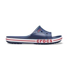 PRICES MAY VARY. Closure slip on Slide Confidently Comfortable What happens when you combine two of Crocs’ most iconic silhouettes, the Baya and the Crocband, into one special pair? You get the Bayaband Slide, a style that takes the fashion-athletic spirit of the originals to another level. The result is a go-anywhere style staple that lets you slide in and stay cool while throwing off an extra pop of Crocs spirit. And of course, molded Croslite construction means you’ll stay comfortable all day Casual Slip-on Sandals With Logo, Casual Slide Sandals With Logo, Casual Open Toe Logo Slides, Logo Slip-on Sandals For Summer, Summer Beach Slides With Logo, Summer Slip-on Sandals With Logo, Summer Slide Sandals With Logo, Casual Logo Slides For Spring, Spring Casual Sandals With Logo