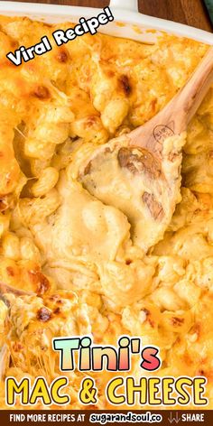 this macaroni and cheese recipe is ready to be eaten