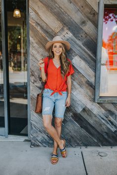 Hot Weather Outfits, Summer Style Guide, Short Form, Cute Leggings, Shorts Outfit, Cute Summer Outfits, Basic Outfits