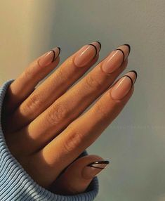 Kutek Disney, Manikur Kuku, Edgy Nails, Minimal Nails, Nagel Inspo, Oval Nails, Neutral Nails, Dream Nails, Classy Nails