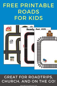 the free printable road worksheet for kids to learn how to play with