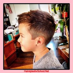 Hairstyles for Boys 2017 #hairstyles Kids Hairstyles Boys, Boys Haircut Styles, Boy Haircuts Short, Toddler Haircuts, Cool Boys Haircuts, Toddler Boy Haircuts