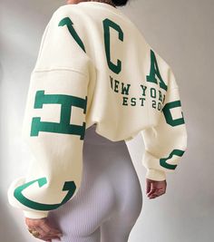 Hoodie Streetwear, Winter Pullover, Fall Hoodies, Y2k Clothes, Letter Print Sweatshirt, Estilo Chic, Loose Pullover, Looks Black, Oversized Pullover