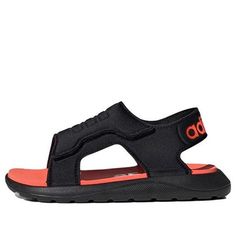 Adidas Comfort Sandal C BP EG2232 J Black, Red Sandals, Comfortable Sandals, Stylish Sneakers, Air Max Sneakers, Perfect Pair, Nike Air Max, Black Red, Sneakers Nike