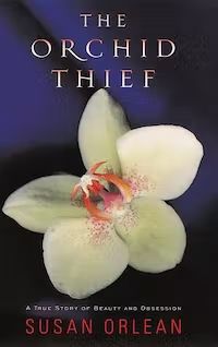 the orchid thief by susan orlean is on display at the national book festival