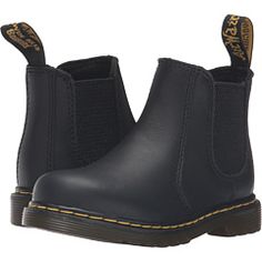 Dr. Martens Kid's Collection 2976 Toddler Shenzi Chelsea Boot (Toddler) Doc Marten Chelsea Boots, Toddler Chelsea Boots, Toddler Boy Ankle Boots, Doc Marten Chelsea, Kids Doc Martens, Girls Chelsea Boots, Toddler Leather Boots, Service Boots, Toddler Black Rain Boots