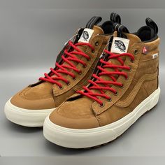 Vans Sk8 Hi Mte 2 All Weather Boots Brown Marshmallow Men’s Size 8.5 Wmns 10 New Without Box Shoes Will Ship The Same Business Day That Payment Is Received. Thanks For Looking. Casual White Lace-up Hiking Boots, High-top Sneakers With Round Toe For Hiking, High-top Sneakers With Laces For Hiking, Vans High-top Skate Shoes For Outdoor Activities, Vans Leather High-top Sneakers With Round Toe, Suede Sneakers With Round Toe For Hiking, Casual Outdoor Sneakers With Padded Tongue, Outdoor Lace-up Skate Shoes With Cushioned Footbed, Outdoor Lace-up Skate Shoes