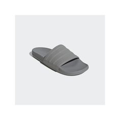 Whether relaxing poolside or running errands around town, these adidas Adilette comfort slides keep you moving in comfort. Click this FOOTWEAR GUIDE to find the perfect fit and more! TECHNOLOGIES & FEATURES Secure jelly bandage and contoured footbed CLOUDFOAM technology for lightweight comfort Water resistant Quick to dry and durable enough for all-day wearDETAILS Textile lining Synthetic outsole, upper, midsole, and footbed Open toe Slip on Flat outsole Spot clean Imported Size: 10. Color: Soli Adidas Adilette, Shoe Size Chart, Men Shoes Size, Running Errands, Open Toe, Slides, Shoes Mens, Perfect Fit, Water Resistant