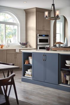 the kitchen is clean and ready for us to use in its new owner's home