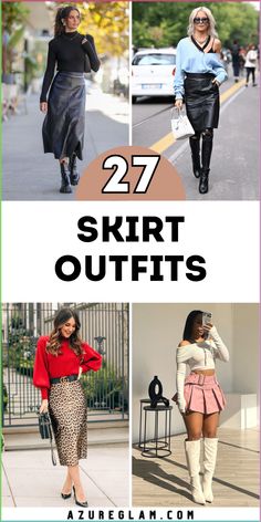 Discover 27 Stylish Skirt Outfit Ideas for 2024, perfect for every season. From chic winter skirt outfits with tights and boots to breezy summer looks with denim and maxi skirts, each outfit is crafted to suit all occasions. Ideal for modest styling, plus-size options, and black long skirts, this collection offers endless inspiration for versatile, stylish looks.