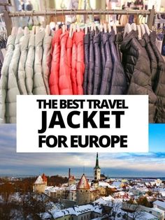 Travel Jackets For Women, Best Travel Jacket For Women, Europe Trip Outfits Winter, European Winter Outfits Cold Weather, Scotland Wardrobe, Winter Europe Travel Outfits, Travel Jacket Women, Florence Winter, Europe Winter Packing