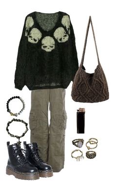 Grunge Outfit, 2000s Fashion Outfits, March 16, March 1, Alternative Outfits, Y2k Grunge