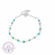 14kt White Gold Black Opal and Diamond necklace - Masterpiece Jewellery Opal & Gems Sydney Australia | Online Shop | australian black opal jewelry White Gold Necklace, Length Necklace, White Gold Necklaces, Opal Necklace