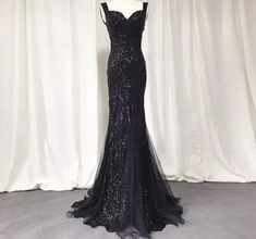 Size Chart Sequined Long Mermaid Prom Elegant Glitter Gown Mermaid/Trumpet Sequined Material : Sequined, Polyester Formal Dresses Glitter, Black Sparkle Prom Dress, Matric Farewell Dresses, Slavic Style, Farewell Dresses, Glitter Gown, Gown Mermaid, Prom Elegant, Sparkle Prom Dress