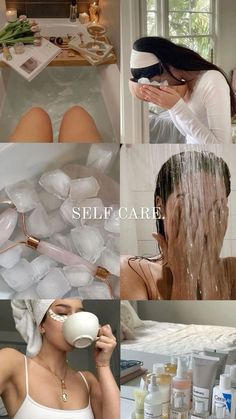 selfcare Haut Routine, Healthy Lifestyle Motivation, Healthy Girl, Healthy Lifestyle Inspiration, Glow Up Tips, روتين العناية بالبشرة, Self Care Activities, Happy Lifestyle, Girls Life