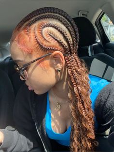 Ginger Alicia Keys Braids, Boho Alicia Keys Braids, Ginger Braided Hairstyles, Black Women Weave Hairstyles, Alicia Keys Braids, Black Hair Inspiration, Quick Natural Hair Styles, Faux Locs Hairstyles, Quick Weave Hairstyles