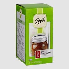 ball wide mouth canning jar with lid