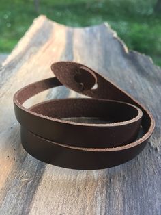 Brown Leather Bracelet, Men Women Gift present, Handmade leather Bracelet, Large wrist Bracelet. O4M-B28 Sign-up now for our Newsletter and receive a 10% Discount on your first order! https://mailchi.mp/7f649f87eb6c/only4men-newsletter This is a beautiful piece of jewelry, a unique and original Gift for Him! The Large Brown Bracelet length is about 8 inches. This will fit most wrist sizes, but please make sure before you order this will fit your wrist size. The closure system works like an ancho Brown Leather Wrap Bracelet For Gift, Brown Leather Wrap Bracelet As Gift, Adjustable Leather Wristband For Everyday, Brown Leather Wrap Bracelet Gift, Brown Leather Strap Wrap Bracelet Gift, Everyday Brown Bracelet, Adjustable Leather Strap Bracelets For Everyday, Adjustable Waxed Finish Bracelets For Everyday, Adjustable Leather Strap Wrap Bracelet For Everyday