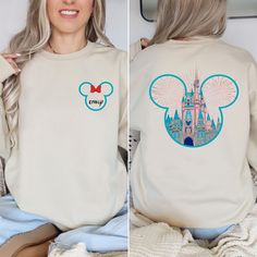 Minnie Mouse Castle Tshirt Family Vacation Shirt Personalized Family Trip Outfit Safari Family Matching Tee  𝗛𝗢𝗪 𝗧𝗢 𝗢𝗥𝗗𝗘𝗥? 𝟏. Select the shirt 𝗦𝘁𝘆𝗹𝗲 2. Select the 𝗦𝗶𝘇𝗲 3. Select the shirt color 4. Select the quantity, 5. Click 𝗔𝗗𝗗 𝗧𝗢 𝗖𝗔𝗥𝗧.  If you want to buy more than one, please go back to the listing and repeat the steps. We choose Gildan Soft Style (100% Cotton), Bella Canvas (100% Cotton), Sweatshirts and Hoodies Gildan (50% Cotton-50% Polyester). Please let us know if you want a specific brand. Otherwise we will send the brand available in our stocks. -> The lettering on the t-shirts is black in light colors and white in dark colors. If you want a specific color, please send us a message. -> If you need to order 3XL or Larger please contact us. -> If you Best Friend Disney Shirts Matching Outfits, Clothes To Wear To Disney World, Disneyland Shirts For Family Vacations, Disney World Shirts Family Magic Kingdom, Family Disney Trip Outfits, Family Disney Outfits Ideas, Disneyland Shirts For Family, Disney Tshirts Family Vacations, Family Disney Trip Shirts