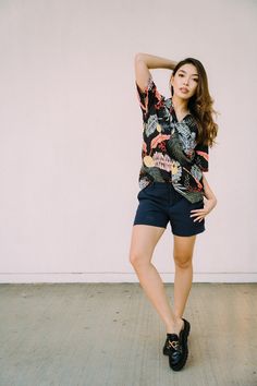 Reimagine the iconic Aloha Shirt for our chic gals with our Women's Petite Aloha Shirt. Giving you the sleek boyfriend fit with a relaxed silhouette, it's the ideal Hawaiian-inspired piece to add to your wardrobe. Offering versatility and style, choose how you wear your aloha shirt; button it up, leave it open, tuck it in, tie a knot, or turn it into a cropped shirt for a splash of fun in your outfit. This is your new go-to piece that radiates confidence, featuring actual coconut buttons with a matching left breast pocket. * 100% Rayon * Offering S-L. * Matching print on the left breast pocket. * Real coconut buttons. * Cut & sewn in Hawaii, USA. * Machine washable. More Made-in Hawaii Gift Ideas: https://www.etsy.com/shop/NinthIsle?ref=search_shop_redirect More Made in Hawaii Matching Fam Summer V-neck Hawaiian Shirt, V-neck Hawaiian Shirt For The Beach, V-neck Hawaiian Shirt For Beach, Hawaiian Beach V-neck Shirt, Short Sleeve Beachwear Blouse, Chic Summer Tops With Camp Collar, Chic Summer Top With Camp Collar, Relaxed Fit Tops For Beach Party, Hawaiian Short Sleeve Blouse For Vacation