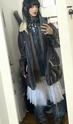 90s Tripp Nyc, Pastel Grunge Aesthetic, Japanese 90s, Japanese Y2k, Summer Layering, Mode Emo, Outfits 90s, Grunge Outfit, Aesthetic Grunge Outfit