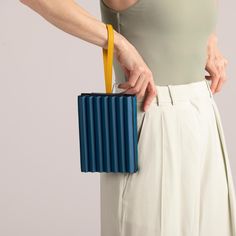 The new Pleated Tool Bag serves up ladylike elegance with structural form, both stand-out stylish and discretely secure for when keeping your valuables close.Featuring extra and adjustable straps, it can be worn three different ways: Slung over the shoulder and torso as a crossbody bag, take on your daytime duties with your essentials strapped close in tow. Glide through the airport with your passport, tickets, and phone at hand’s reach, converting it into a belt bag. Use the smaller strap to se Jute Design, Fashion Design Patterns, Business Bag, Secret Sale, Tool Bag, Belt Bag, Calf Leather, Adjustable Straps, Crossbody Bag