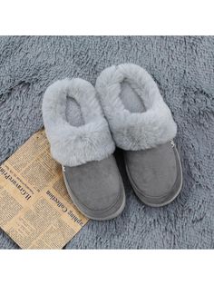 FASHION SUEDE UPPERS: Solid suede and fleece lining creat stylish and cozy slippers.Soft and  breathable uppers upper with thick plush collar that gently wraps your feet for warm and comfortable.PLUSH LINED FOOTBED : Lined with plush, these fuzzy slippers offer superior comfortability.Fluffy plush hugs your feet to keep them warm.Cozy slippers for all seasons.NON-SLIP RUBBER SOLE : The rubber sole with anti-slip texture on the bottom grips the floor to keep you from slipping on the wet floor.The Cozy Slippers, Wet Floor, Cute Slippers, Men Suede, Fuzzy Slippers, Warm Slippers, Home Shoes, Outdoor Home, House Shoes