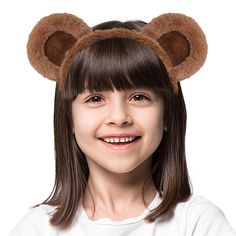 PRICES MAY VARY. ✔Comfortable to wear, fits both kids and adults, men and women ✔Made of fabric of super soft and top quality that will last a long time ✔Well made and sturdy by professional craftsmanship ✔Great pair of bear ears! Very cute and surprisingly comfortable ✔Would be huge hit with both kids and adults at themed birthday party Pagreberya Monkey Ears, Bear Ears, Monkey Headband, Bear Headband ✔Comfortable to wear, fits both kids and adults, men and women ✔Made of fabric of super soft a Monkey Headband, Bear Ears Headband, Bear Headband, Dog Ears Headband, Animal Theme Birthday, Headband Fabric, Teddy Bear Party, Bunny Ears Headband, Cat Ears Headband