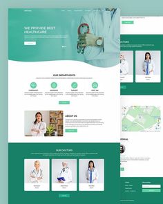 the medical website is clean and ready to be used for all kinds of purposes, including doctors