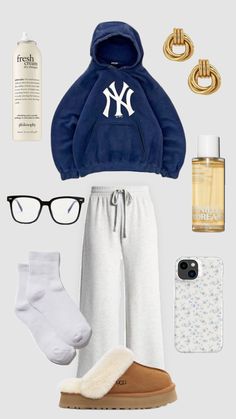 Comfy School Outfits, Simple Outfits For School, Casual Preppy Outfits, Lazy Outfits