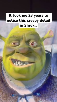 We were too young to notice 😭😭😭 #shrek #dreamworks #shorts Cartoon Theories, Shrek Dreamworks, Dogs Images, Creepy Movies, The Stranger Movie, Crochet Pig, Cute Dogs Images, Creepy Facts