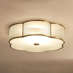 a close up of a light fixture in a room