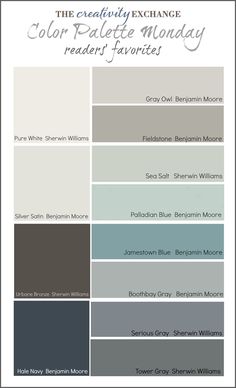 the color palette for this project is gray and white, with some blue in it