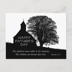 a black and white photo with the words happy father's day