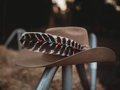 Cowboy Hat Feather, Turkey Hat, Rodeo Time, Turkey Feathers, Feather Painting, Naples Fl, Genuine Turquoise, Cowboy Hat, Custom Hats