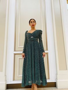 Description: Wow the crowd in this intricate but simple silhouette. Simple Silhouette, Polka Dress, Peek A Boo, Empire Waist, Off The Shoulder, Casual Dress, Cold Shoulder Dress, Polka Dots, Dots