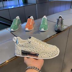 👟Diamond-encrusted Sneakers for Men -  Buy two and get free shipping! Pen Stand, Sneakers For Men, British Indian Ocean Territory, Guinea Bissau, British Indian, Bosnia And Herzegovina, The Line, Caribbean Netherlands, Cambodia