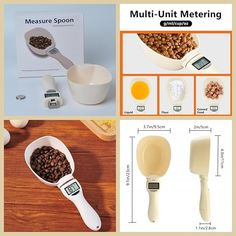 ✨ Say hello to precision in the kitchen with the Digital Measuring Spoon! 🍴📏 Whether you're baking, cooking, or meal prepping, this handy tool ensures you get the perfect measurements every time. 🧑‍🍳 No more guessing or messy measuring cups—just accurate results for all your recipes! 💖 #KitchenEssentials #CookingHacks #BakingMadeEasy #MealPrep #PreciseMeasurements #HomeChef #KitchenTech #CookingInStyle #HealthyEating #PerfectPortions #SmartCooking #FoodieLife #FoodLover Food Scales, Kitchen Tech, Cooking Thermometer, Digital Kitchen Scales, Electronic Scale, Food Scale, Smart Cooking, Digital Scale, Meal Prepping