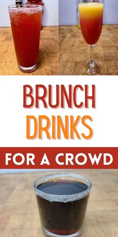 brunch drinks for a crowd