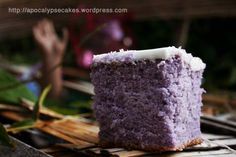 a piece of cake sitting on top of a table