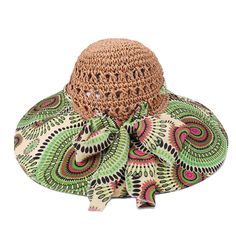 Chapeau coloré et élégant pour la protection UV

 Profitez de la plage, de l'été tout en ayant l'air coloré et stylé.

 Convient pour la saison : printemps, été, automne

 Style: Décontracté

 Couleur du produit : Beige, bleu, orange, rose, vert

 Type de motif : imprimé

 Matériel: Coton,Paille

 Type d'article : chapeaux de soleil.

 Caractéristique : Protection solaire

 Nom du département : Adulte

 Profondeur du bonnet : 10 cm

 Circonférence du bonnet : 56-59 cm

 Bord : 14 cm



 Saison applicable : printemps et étéScène applicable : extérieur Sun Hats With Uv Protection For The Beach, Beachwear Hats With Uv Protection For Vacation, Vacation Beach Hats With Uv Protection, Trendy Bucket Hat For Vacation, Vacation Beachwear Hats For Sunbathing, Trendy Vacation Bucket Hat, Casual Sun Hat With Uv Protection For Sunbathing, Casual Adjustable Hats For Sunbathing, Beachwear Hat With Uv Protection For Sunbathing