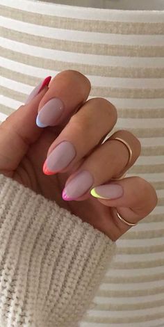 Heart Tip Nails, Nails Yellow, Romantic Nails, Colorful Nail, Purple Nail, Her Nails, Pretty Nail Art Designs, Best Nail Art Designs