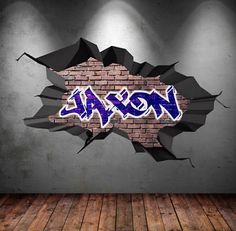 a brick wall with graffiti on it and the word axon written in blue ink