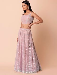 Introducing the astonishing pink embroidered georgette party wear lehenga choli, a stunning and elegant outfit perfect for engagements, receptions, and parties. Crafted from high-quality georgette material, this lehenga features intricate sequin and embroidery work, adding a touch of sparkle and glamour.
The lehenga comes in a beautiful shade of pink, exuding femininity and grace. It is semi-stitched up to 42 inches, ensuring a comfortable and flattering fit for most body types. With a 3.50-mete Georgette Material, Party Wear Lehenga Choli, Overall Outfit, Party Wear Lehenga, Organza Dupatta, Lehenga Choli, Elegant Outfit, Party Wear, Lehenga