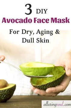 3 DIY Avocado Face Mask For Dry, Aging & Dull Skin Papaya Face Pack, Avocado Mask, Avocado Face Mask, Mask For Dry Skin, Honey Face Mask