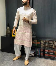 Indian Wedding Outfits For Short Men, Mens Traditional Wear Indian Kurta For Wedding, Traditional For Men Indian, Traditional Dress For Man, Men’s Traditional Outfit, Men’s Indian Traditional Wear, Men's Traditional Wear, Tredisnal Dress Man, Wedding Kurta For Men Party Wear