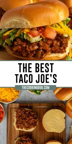 the best taco joe's sandwich recipe