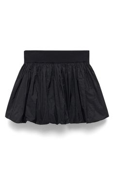 A bubbled hem brings modern appeal to a charming miniskirt fashioned with an elasticized waist for comfortable wear. Elastic waist Partially lined 100% polyester Hand wash, line dry Made in Turkey Bubble Hem, Nordstrom Store, Black Fits, Elastic Waist, Mango, Mini Skirts, Bubbles, Hand Wash, Nordstrom